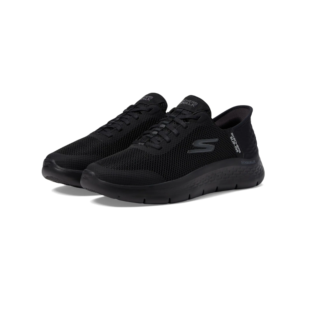 Skechers Women's Slip-ins: GO WALK Flex - Grand Entry Walking Shoes - Black