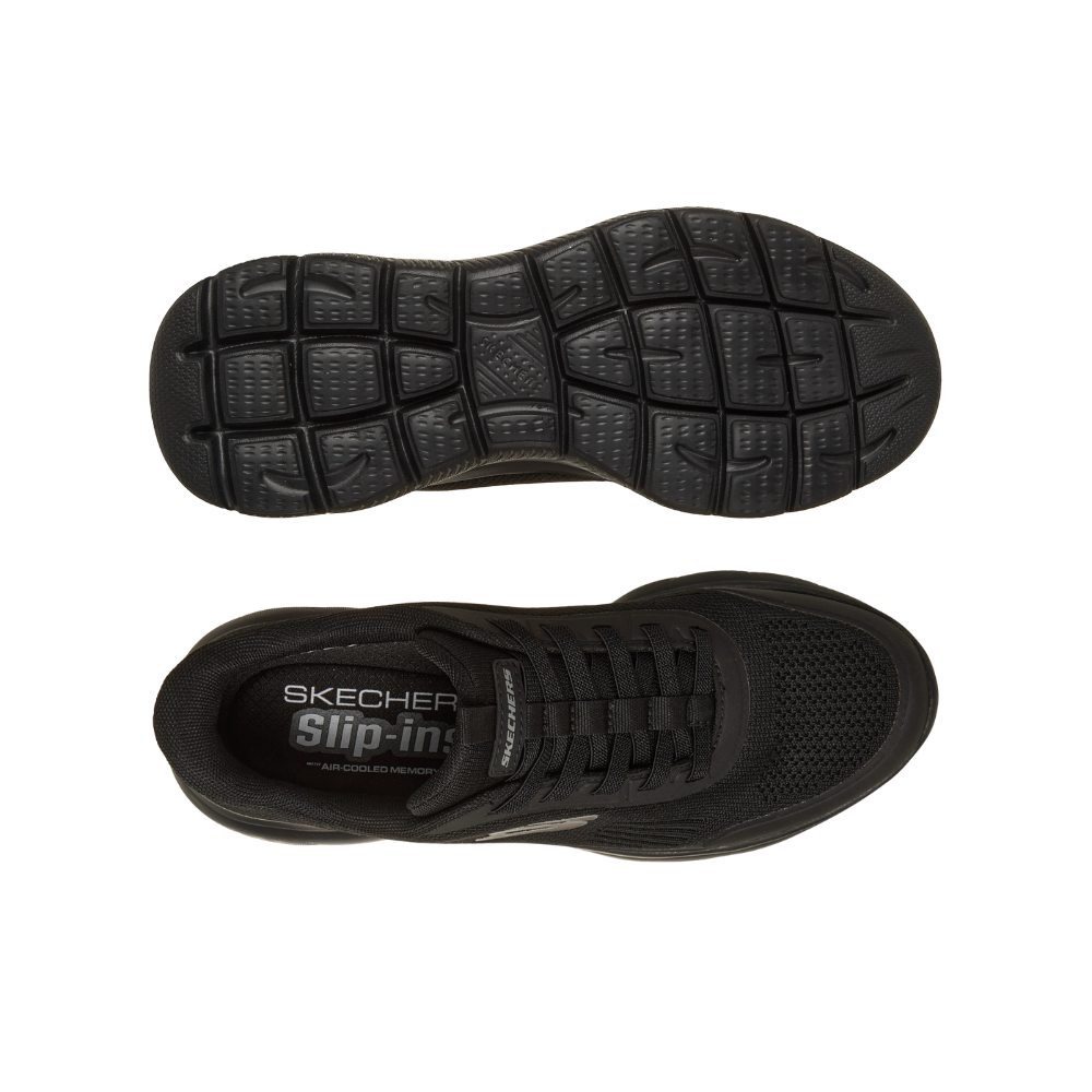 Skechers Men's Skechers Slip-ins: Summits Leyter Hands-Free Walking Shoes - Black