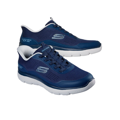 Skechers Men's Skechers Slip-ins: Summits Leyter Hands-Free Walking Shoes - Navy