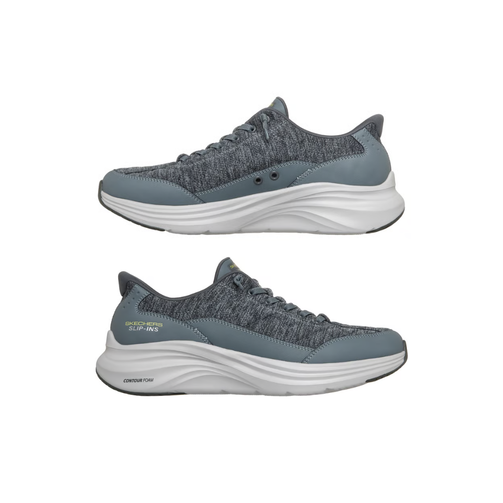 Skechers Slip-ins: Contour Foam - Cozy Fit Copost Men's Walking Shoes - Slate