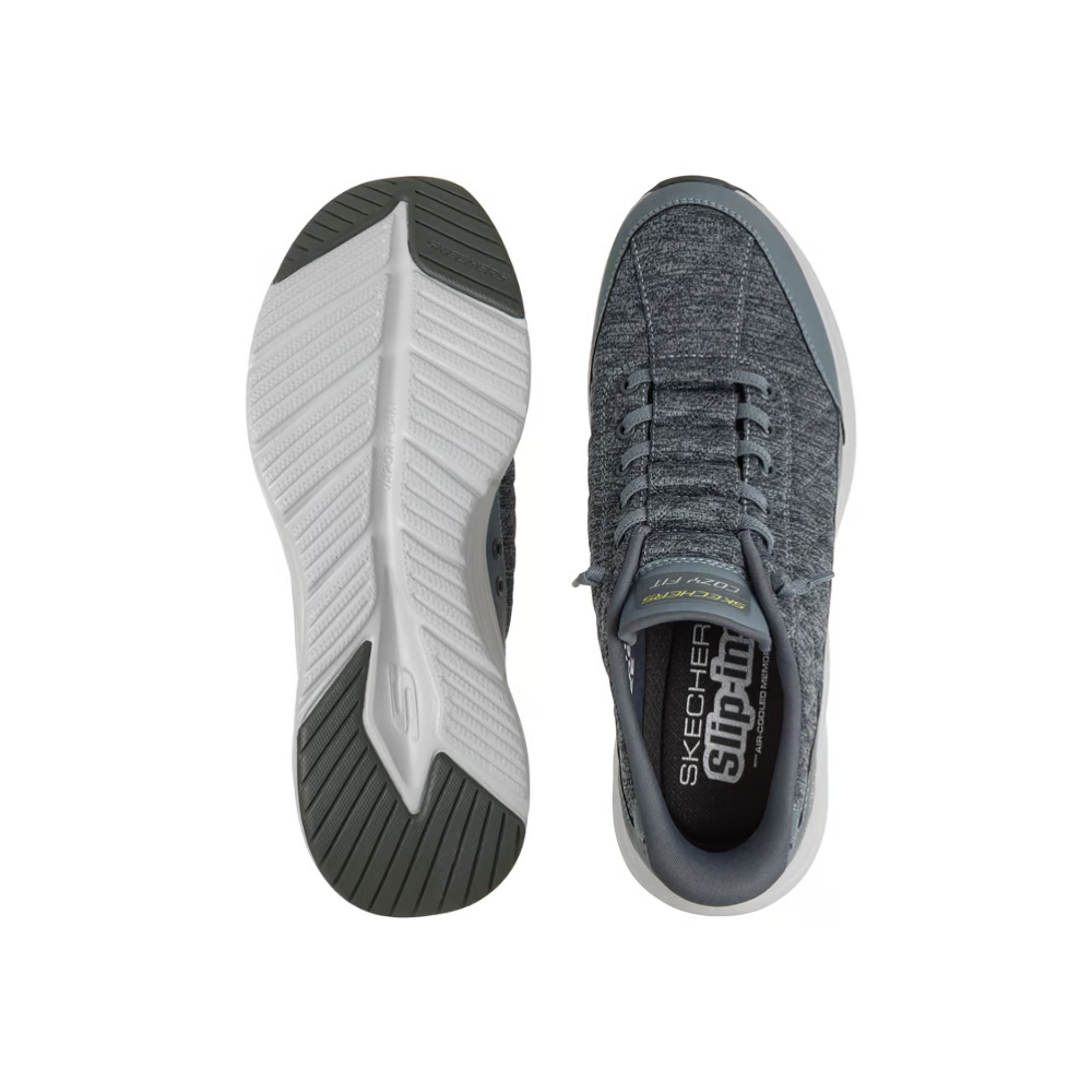Skechers Slip-ins: Contour Foam - Cozy Fit Copost Men's Walking Shoes - Slate