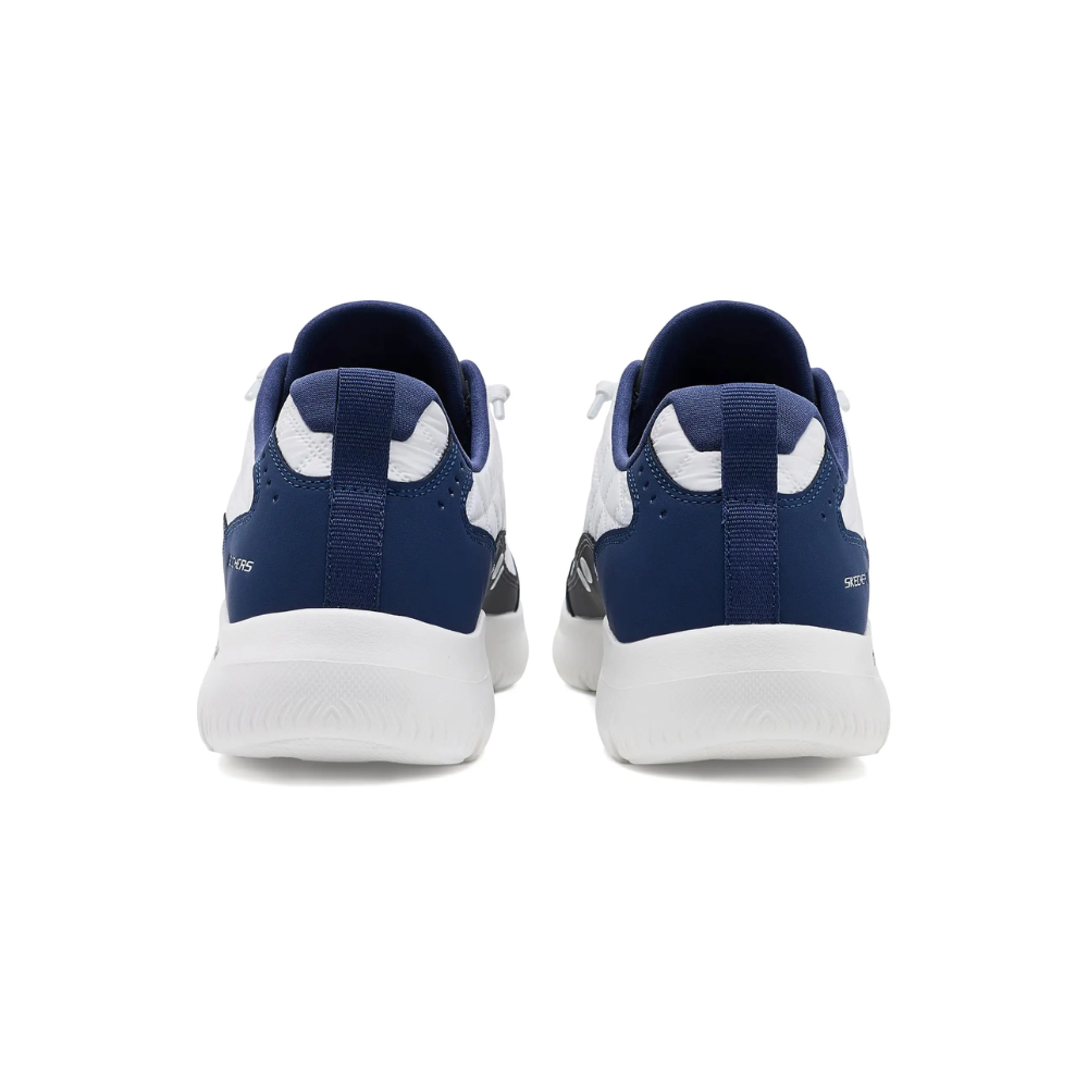 Skechers Summits Contour Foam Cozy Fit Men's  Walking Shoes - White Navy