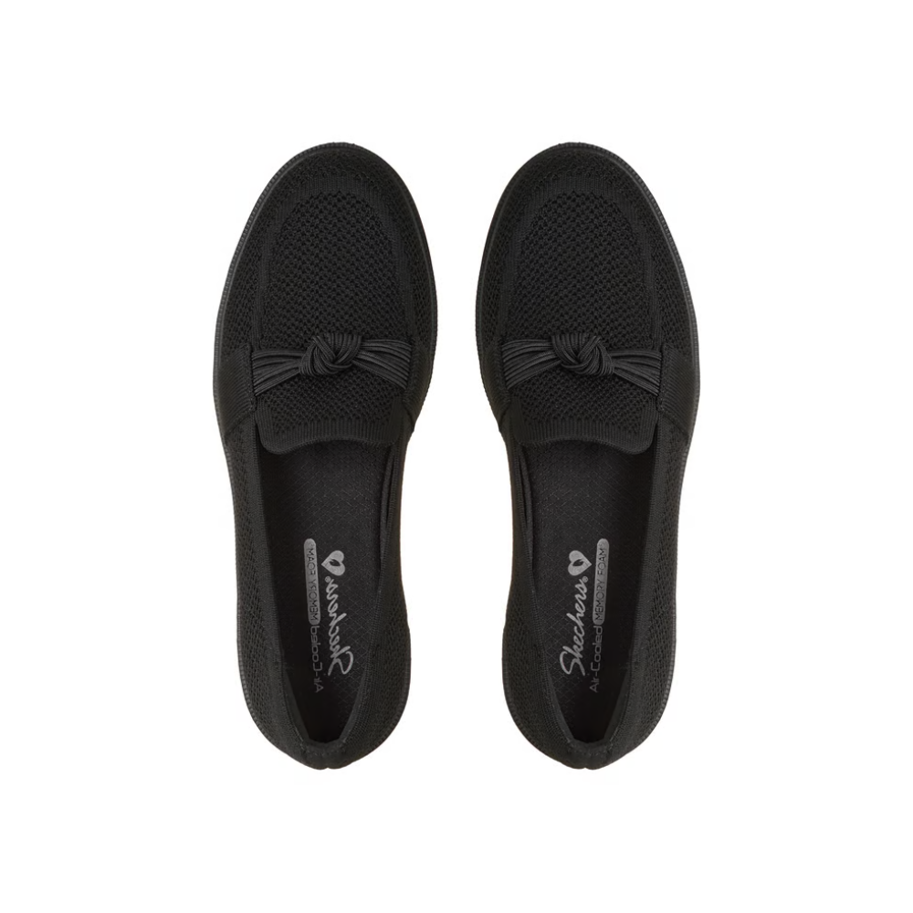 Skechers Cleo Taylor – Keep Me Close Women's Casual Slip-On Loafer – Black