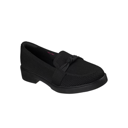 Skechers Cleo Taylor – Keep Me Close Women's Casual Slip-On Loafer – Black
