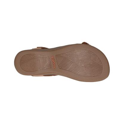 Taos The Show Premium Leather Women's Adjustable Sandal Caramel