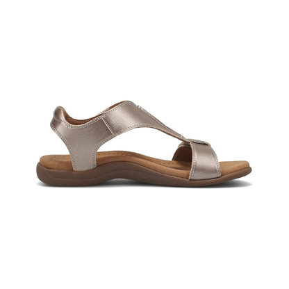 Taos The Show Premium Leather Women's Adjustable Sandal Champagne