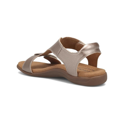 Taos The Show Premium Leather Women's Adjustable Sandal Champagne