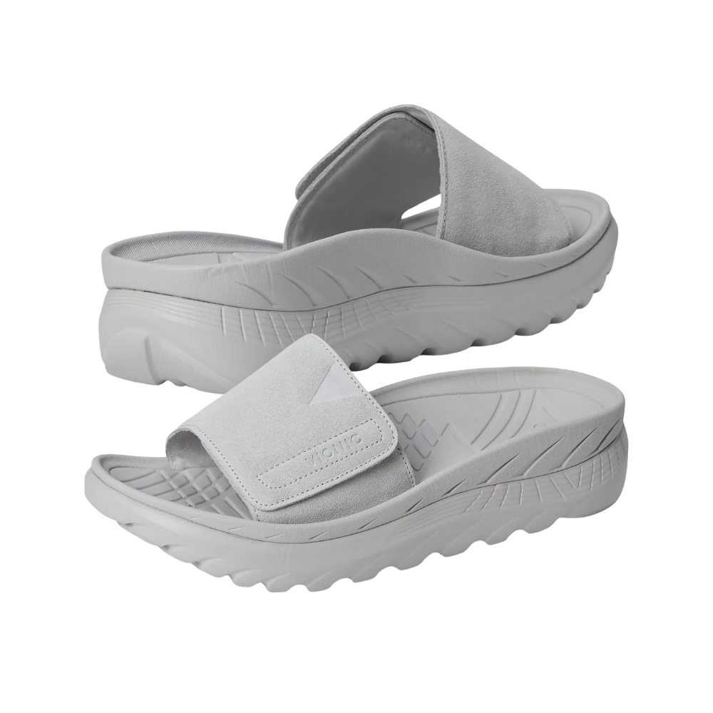 Vionic Women's Rejuvenate Recovery Adjustable Sandal Vaporgrey