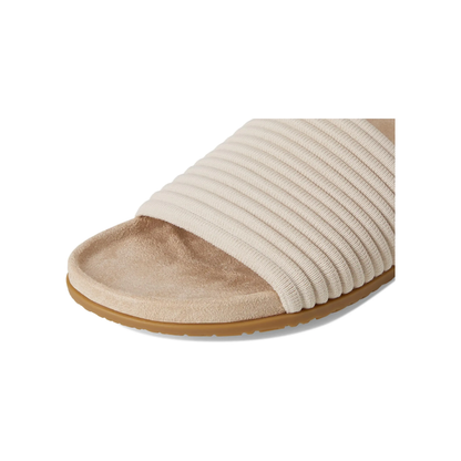 VIONIC Evie Knit Slide Women's Supportive Sandals Cream