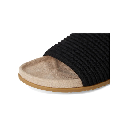 VIONIC Evie Knit Slide Women's Supportive Sandals Black