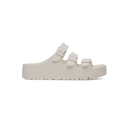 Birkenstock Women's Florida III Flex Platform EVA Sandals Eggshell