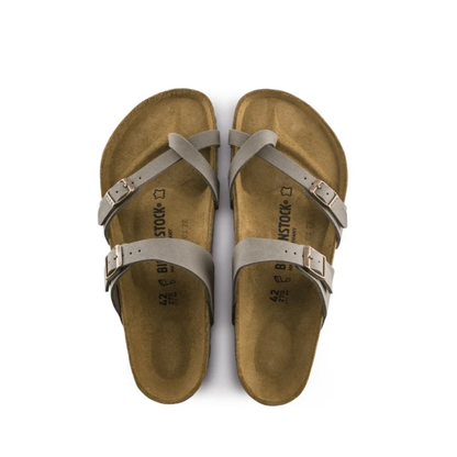 Birkenstock Women's Mayari Adjustable Cork Footbed Sandal Mocha