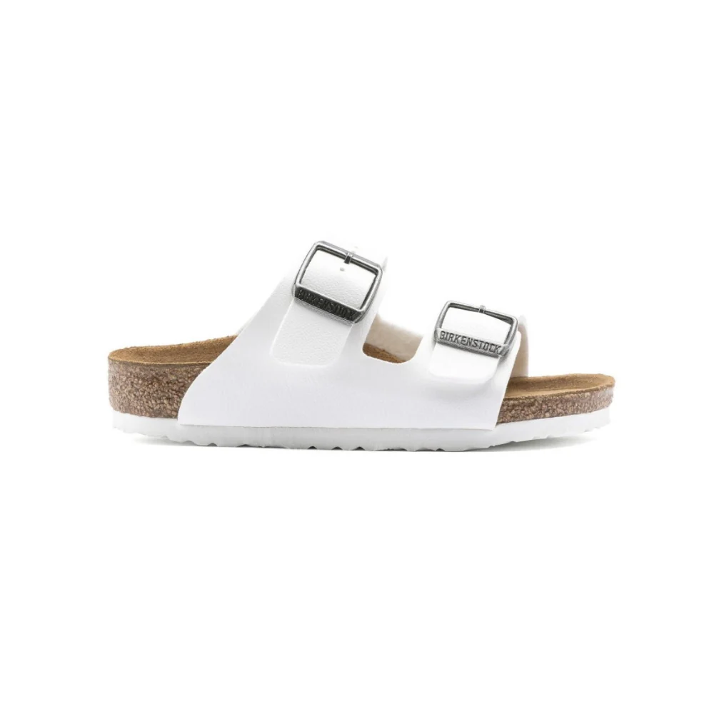 Birkenstock Arizona Kids Unisex Birko-Flor Sandal White
