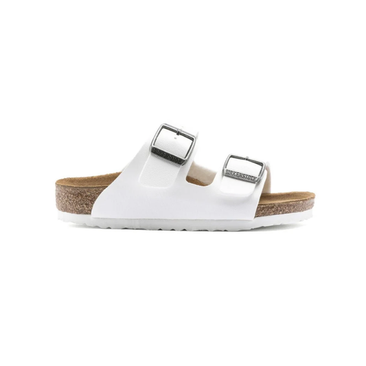 Birkenstock Arizona Kids Unisex Birko-Flor Sandal White