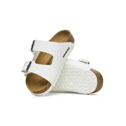 Birkenstock Arizona Kids Unisex Birko-Flor Sandal White
