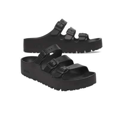 Birkenstock Women's Florida III Flex Platform EVA Sandals Black