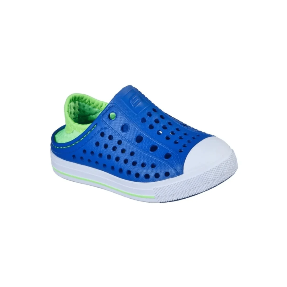 Skechers Toddler Foamies Guzman Steps – Aqua Surge (91995N BLLM)