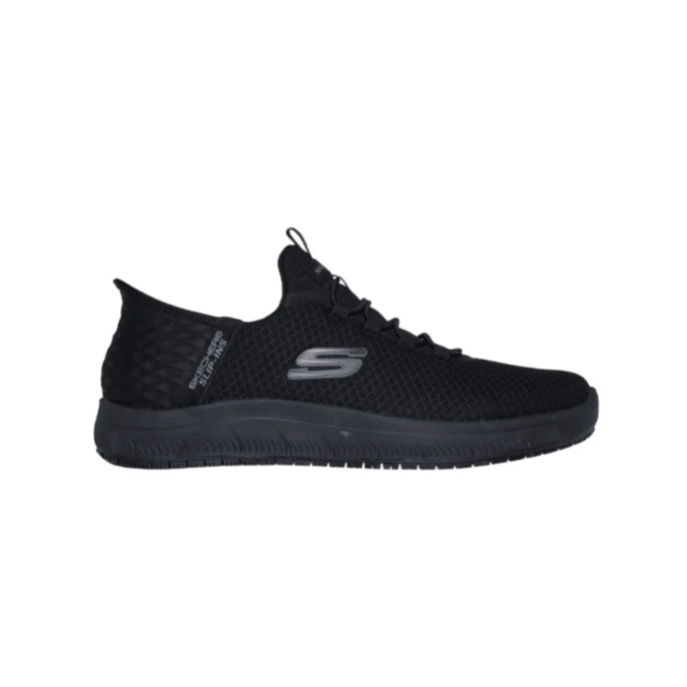 Skechers Men's Summits Colsin 200205 Black Work Hands-Free Sneakers