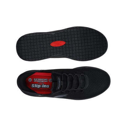 Skechers Men's Summits Colsin 200205 Black Work Hands-Free Sneakers