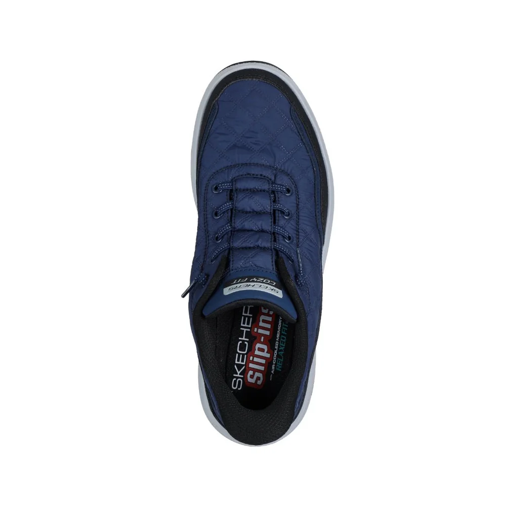 Skechers Men's Slip-ins Relaxed Fit: Urban Explore - Cozy Fit 237664 Navy/Black Sneaker