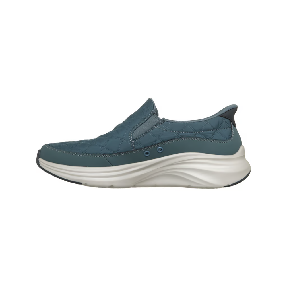 Skechers Men's Slip-ins: Contour Foam - Cozy Fit Nordain Vegan Walking Shoes - Slate