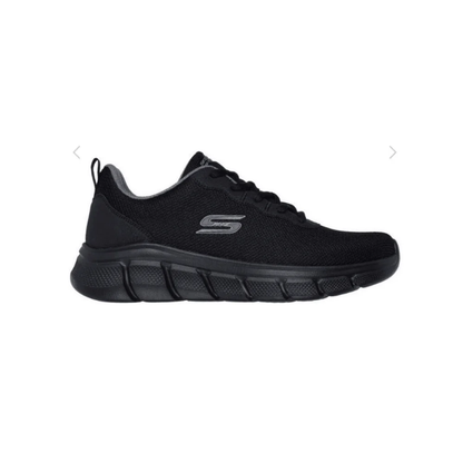 Skechers Men's BOBS B Flex Icy Edge Black Comfortable Walking Shoes