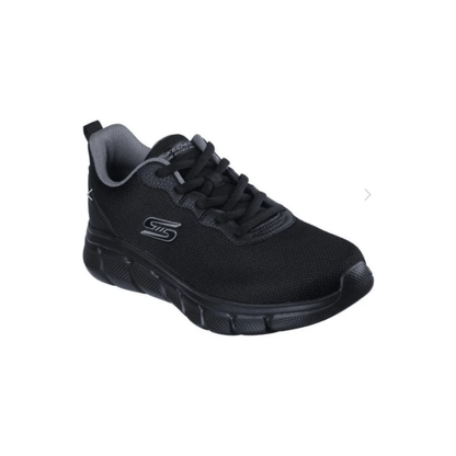 Skechers Men's BOBS B Flex Icy Edge Black Comfortable Walking Shoes