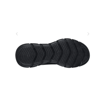 Skechers Men's BOBS B Flex Icy Edge Black Comfortable Walking Shoes