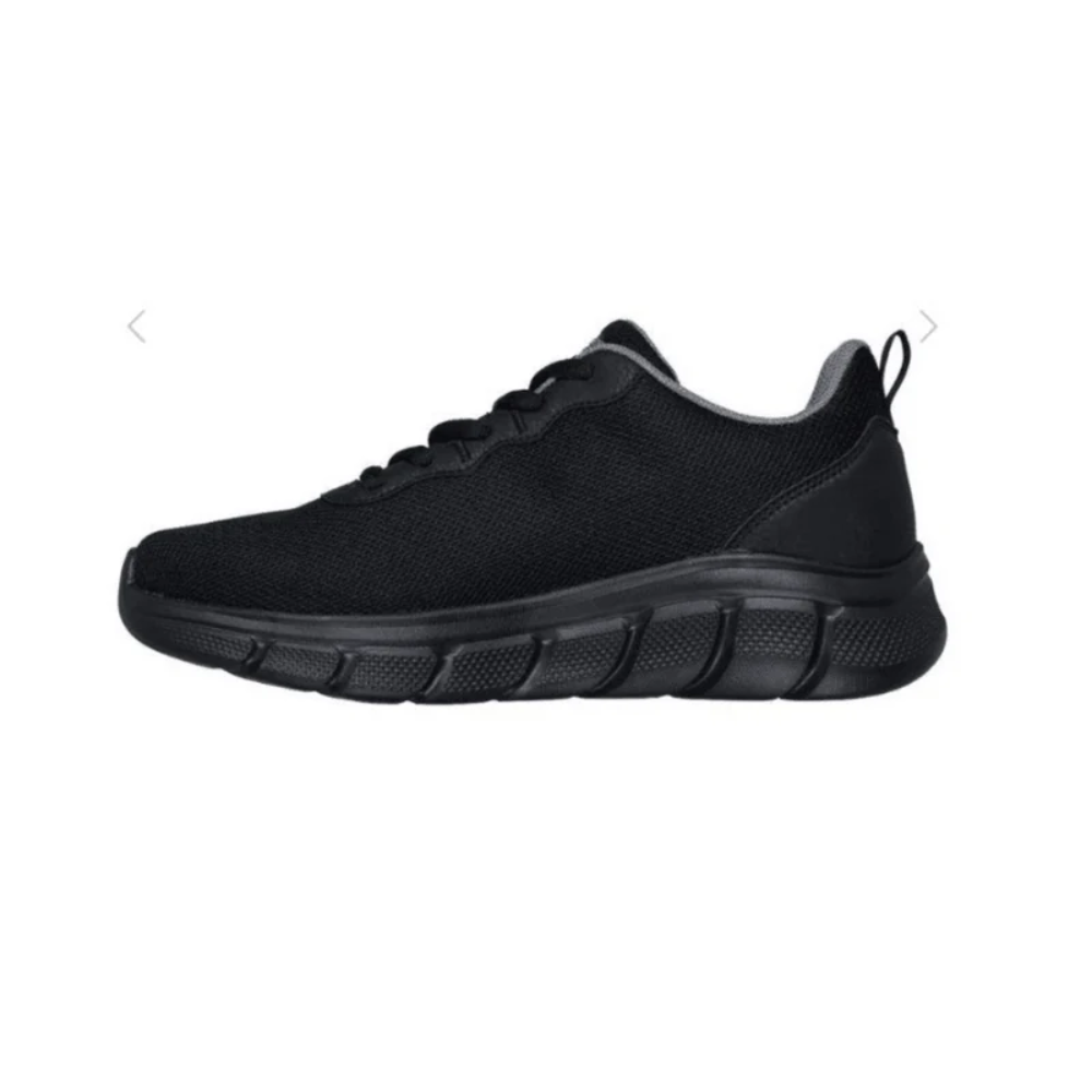 Skechers Men's BOBS B Flex Icy Edge Black Comfortable Walking Shoes