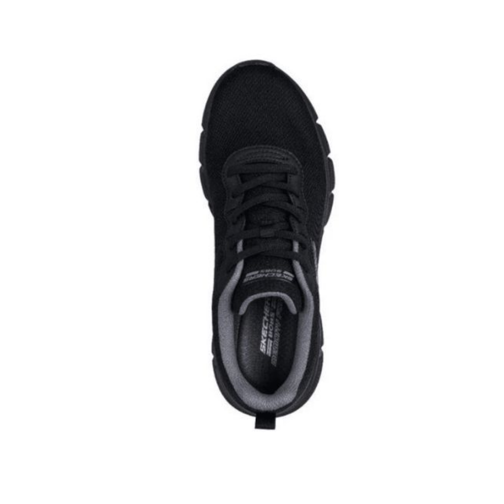 Skechers Men's BOBS B Flex Icy Edge Black Comfortable Walking Shoes