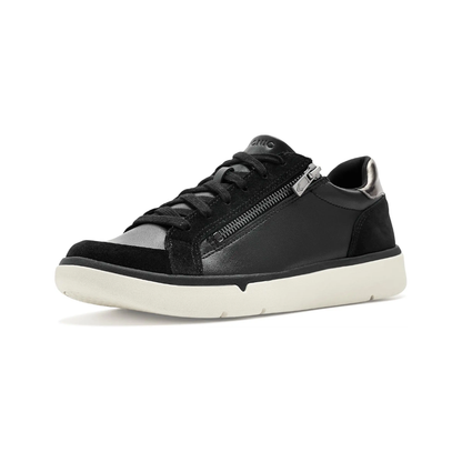 Vionic Women's City Walk AXS Walking Shoes – Black Leather