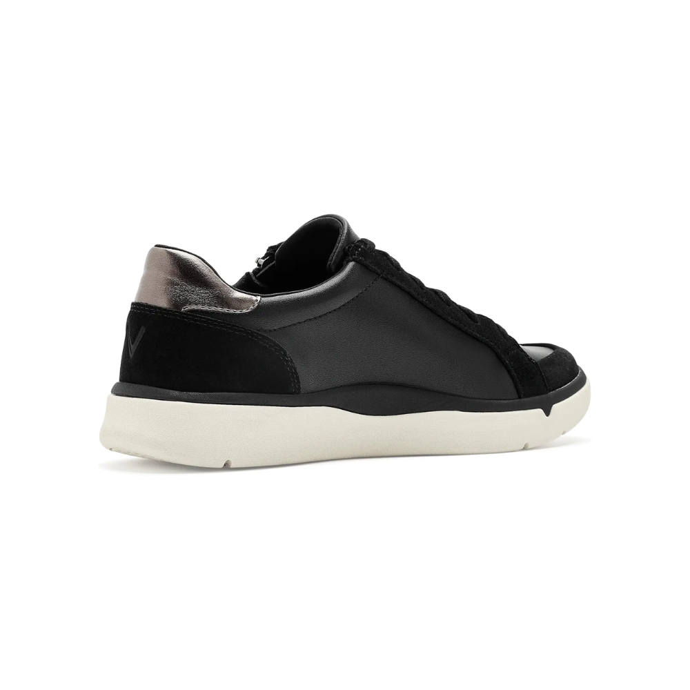 Vionic Women's City Walk AXS Walking Shoes – Black Leather