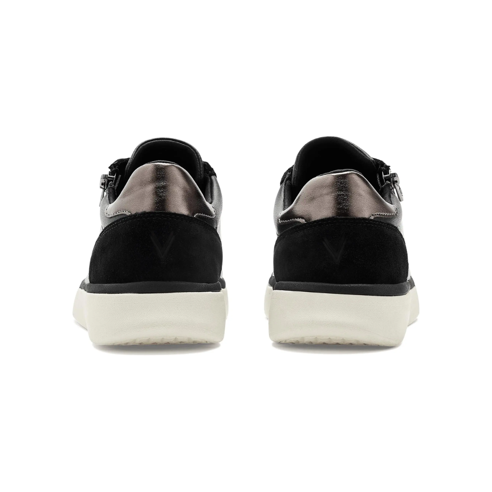 Vionic Women's City Walk AXS Walking Shoes – Black Leather