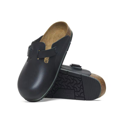 Birkenstock Tokio Pro 1025979 Slip Resistant Work Shoe Black Clog REGULAR