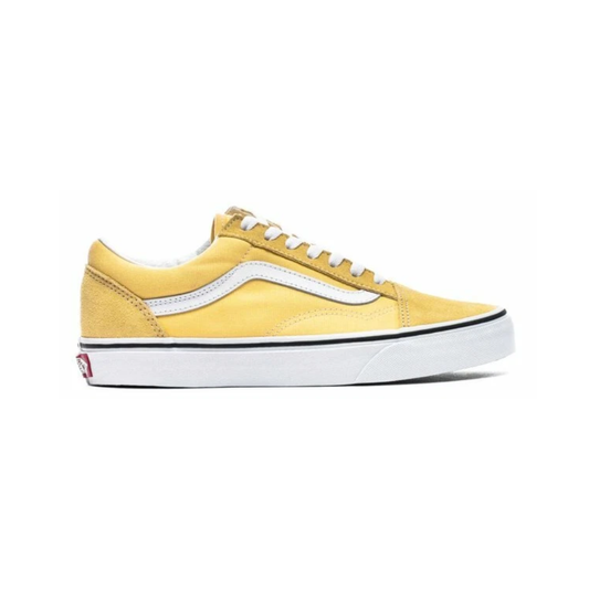 Men Vans Old Skool Golden Haze/True White Skate Shoes