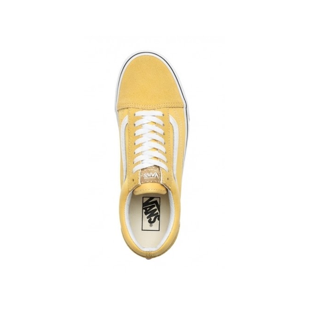 Men Vans Old Skool Golden Haze/True White Skate Shoes