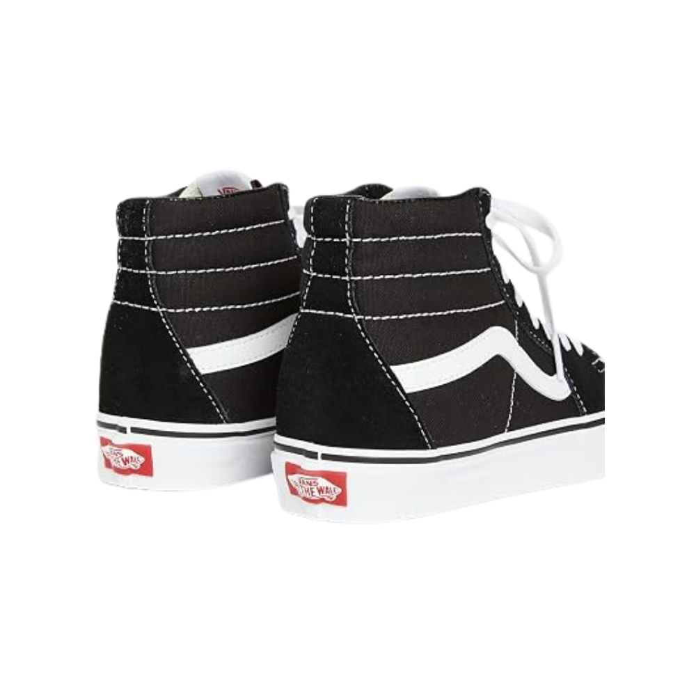 Vans SK8-Hi Men's Black White High Top Skate Sneakers
