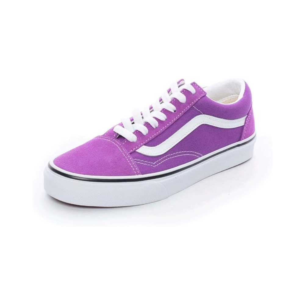Vans Old Skool Unisex Skate Shoe Dewberry True White