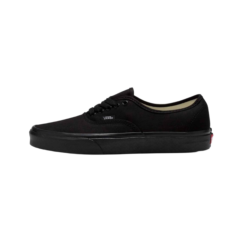 Vans Authentic Men’s Classic Canvas Skate Shoes All Black | Unisex Lightweight Flexible Sneakers