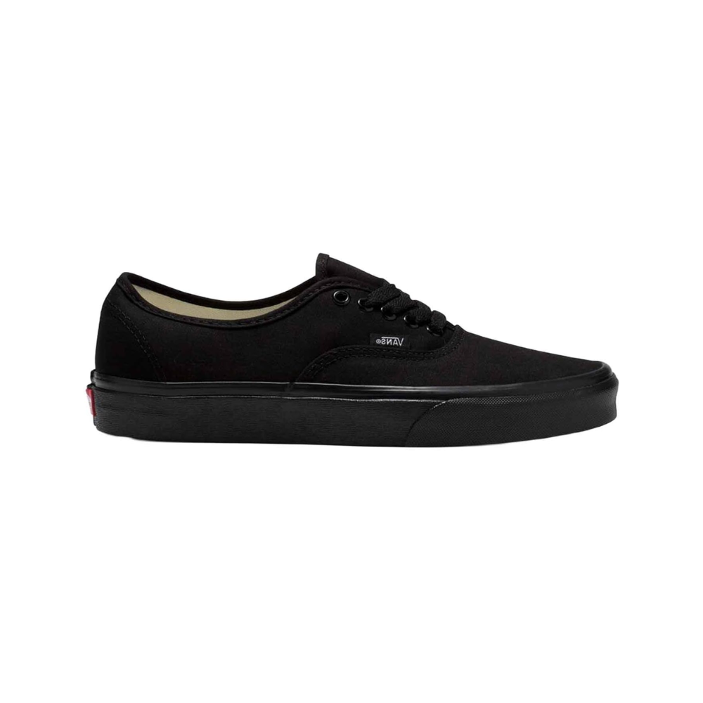 Vans Authentic Men’s Classic Canvas Skate Shoes All Black | Unisex Lightweight Flexible Sneakers