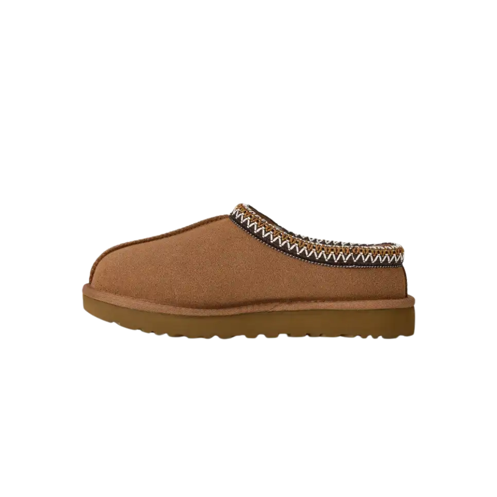 UGG Women's Tasman II Chestnut Suede Slippers Casual Shoes Cozy Lined