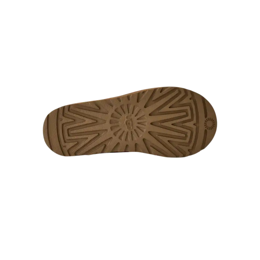 UGG Women's Tasman II Chestnut Suede Slippers Casual Shoes Cozy Lined