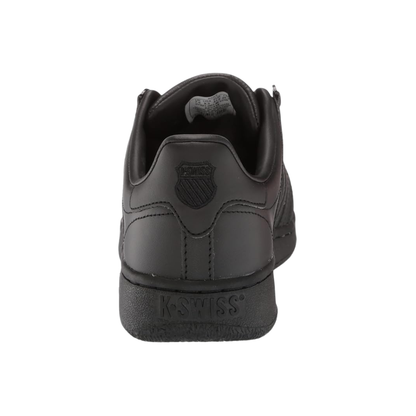 K-Swiss Men's Classic VN Leather Sneakers Black Black Casual Tennis Shoes