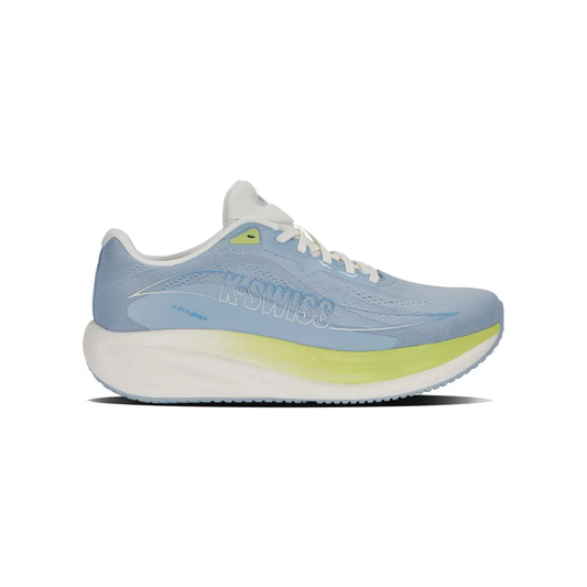 K-Swiss Women's Viento Running Shoes Skyway Blanc Slime Green Athletic Sneakers