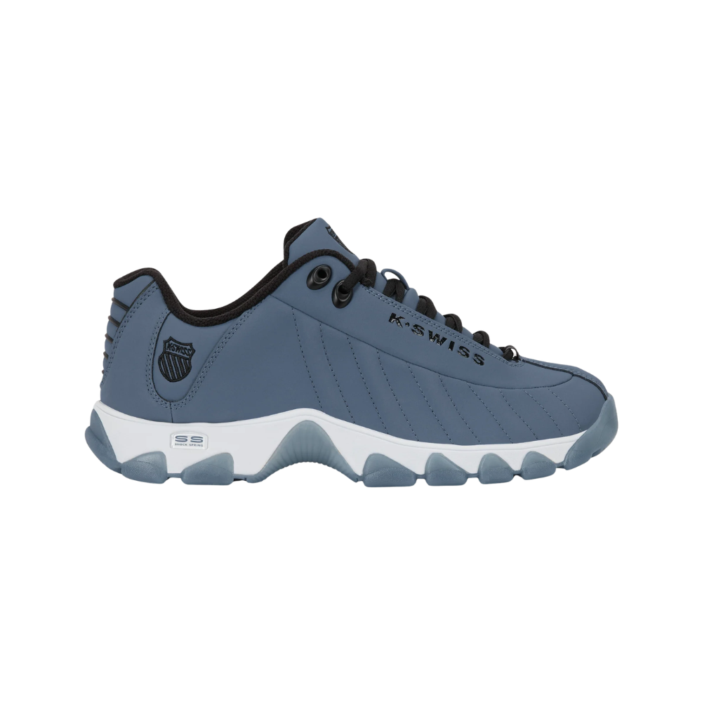 K-Swiss Men's ST329 CMF 03426-497 Blue Horizon/Black/White/Ice Blue Leather Sneakers