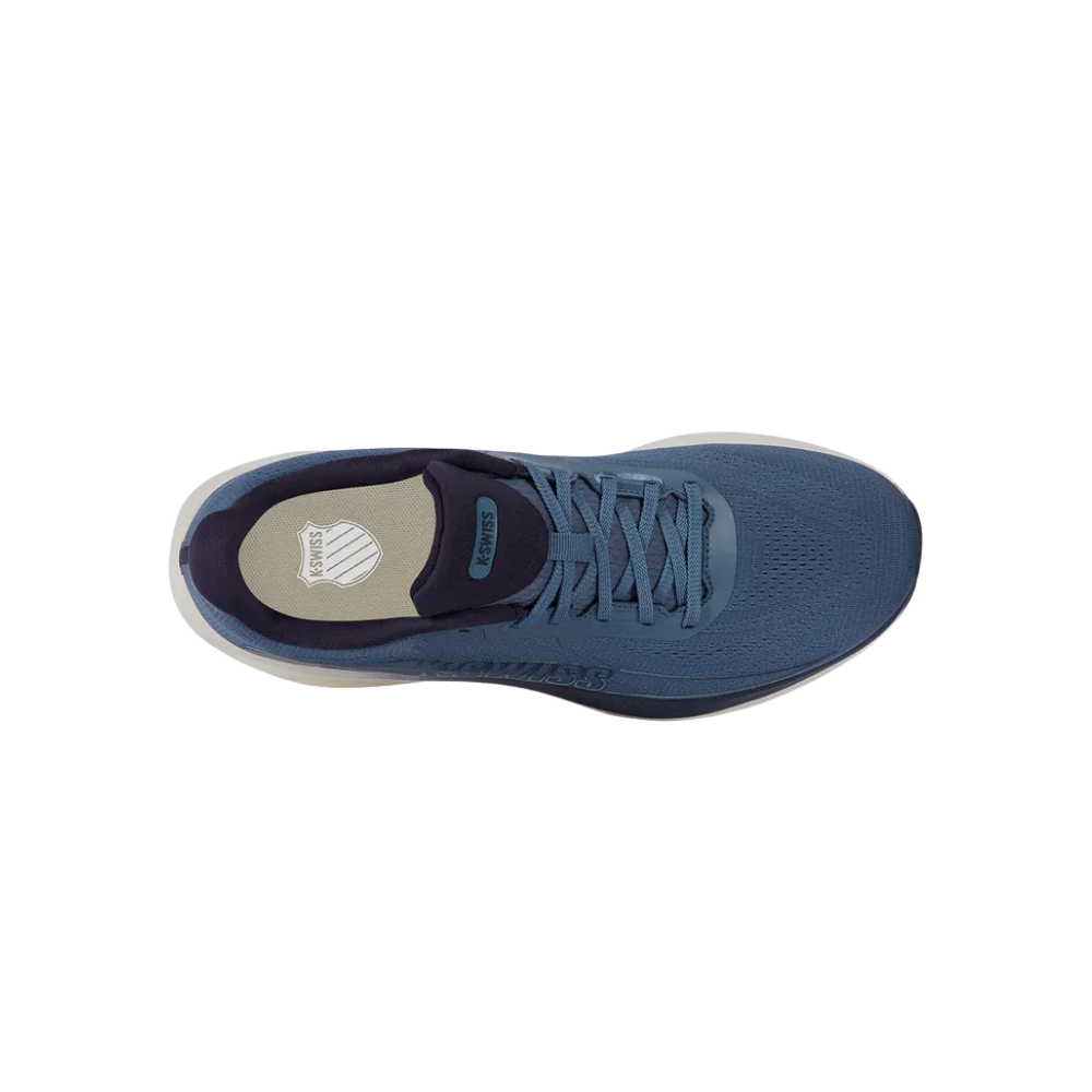K-Swiss Men's Viento Running Shoes Blue Horizon White Peacoat Athletic Sneakers