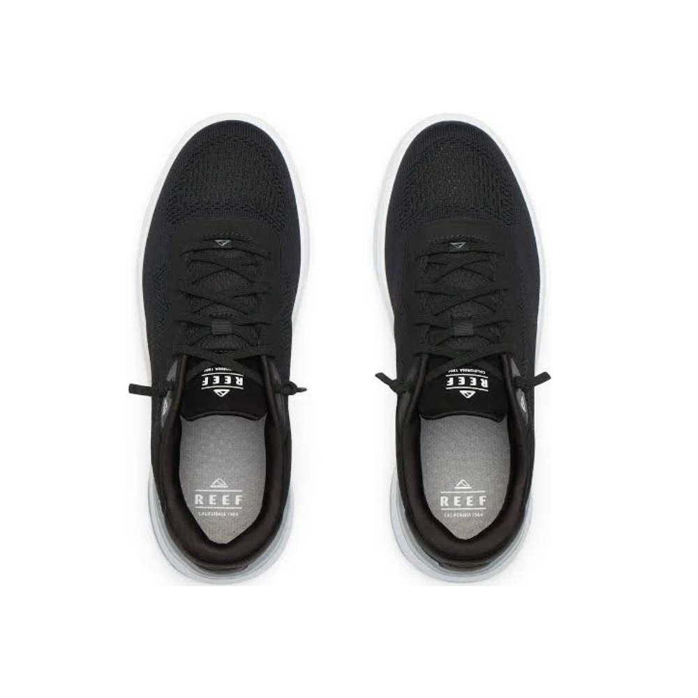 REEF Del Mar Lightweight & Flexible Sneakers - Black White