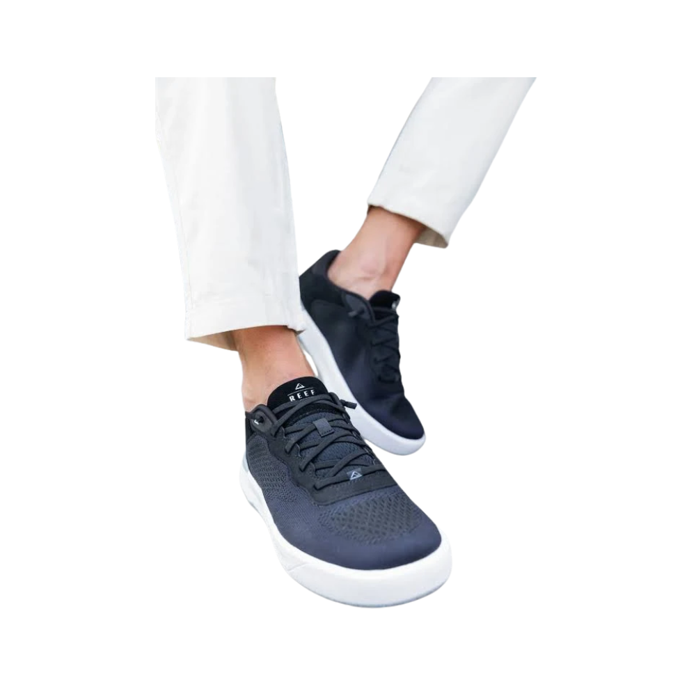 REEF Del Mar Lightweight & Flexible Sneakers - Black White