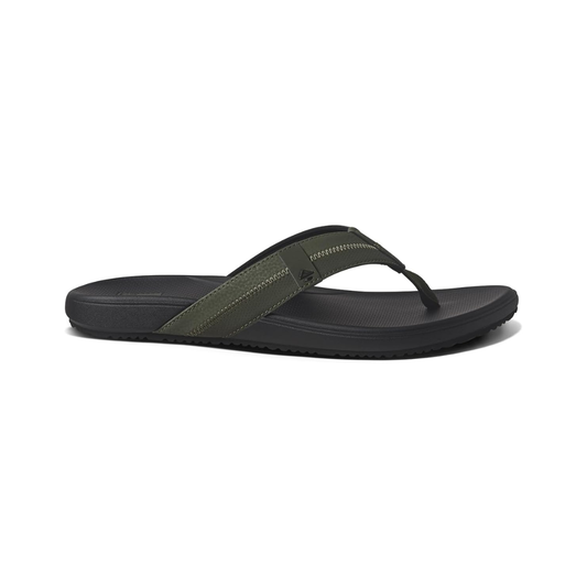 REEF Men's Cushion Phantom 2.0 Flip Flops – Olive/Gum