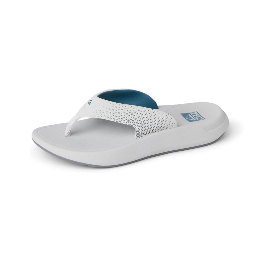 REEF Men's Rover + Beach Sandals Grey Blue Adjustable Sport Water Sandals